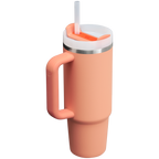 Insulated Travel The Quencher H2.0 Flowstate Tumbler | Stanley Create D331C - Double-Wall Vacuum Insulated Travel Tumbler with Straw Detail