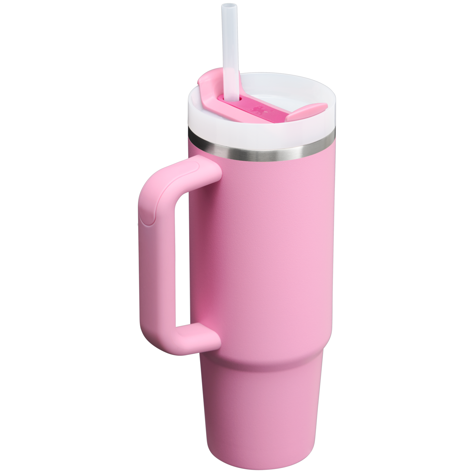Insulated Travel The Quencher H2.0 Flowstate Tumbler | Stanley Create D331C - Double-Wall Vacuum Insulated Travel Tumbler with Straw Detail
