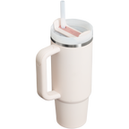 Insulated Travel The Quencher H2.0 Flowstate Tumbler | Stanley Create D331C - Double-Wall Vacuum Insulated Travel Tumbler with Straw Detail