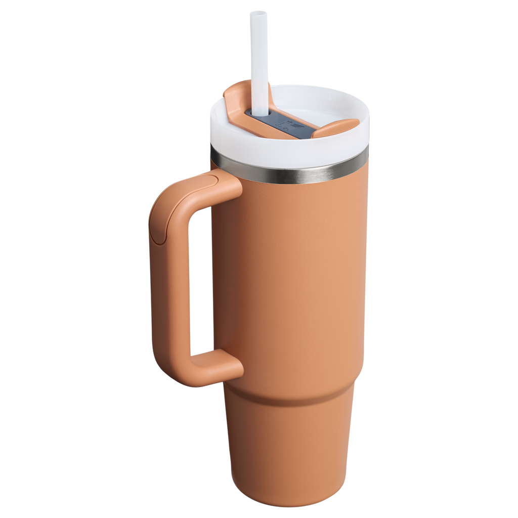 Double-Wall Vacuum The Quencher H2.0 Flowstate Tumbler D051L - Double-Wall Vacuum Insulated Travel Tumbler with Straw Detail
