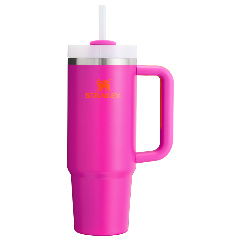 Double-Wall Vacuum The Quencher H2.0 Flowstate Tumbler D051L - Double-Wall Vacuum Insulated Travel Tumbler with Straw Detail