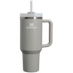 Large Capacity The Quencher H2.0 Flowstate Tumbler D050X - Premium Stainless Steel Straw Cup for All-Day Hydration - Ash