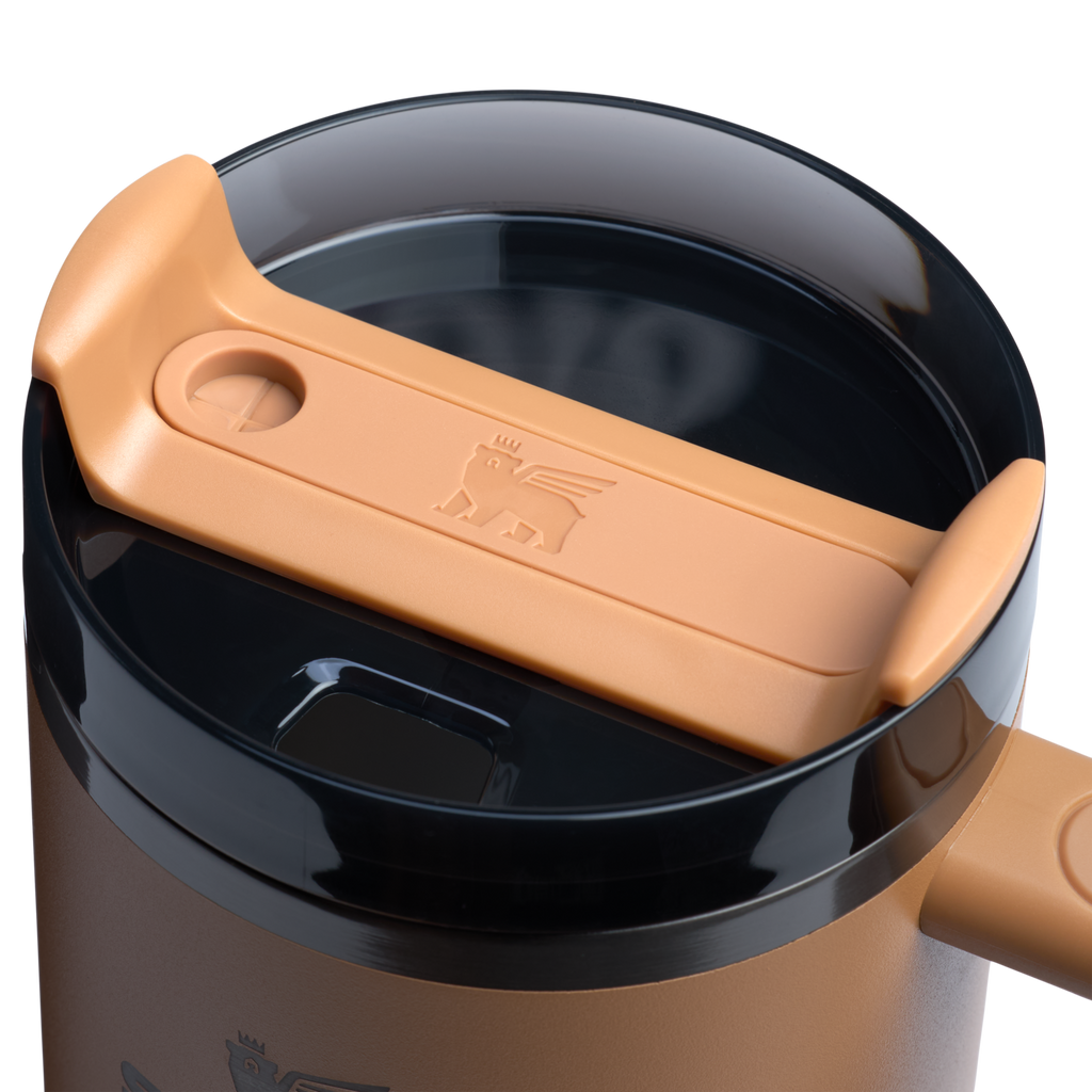 Splash-Resistant FlowState The Quencher H2.0 Flowstate Tumbler  | Stanley Create D332L - Premium Stainless Steel Straw Cup for All-Day Hydration Detail