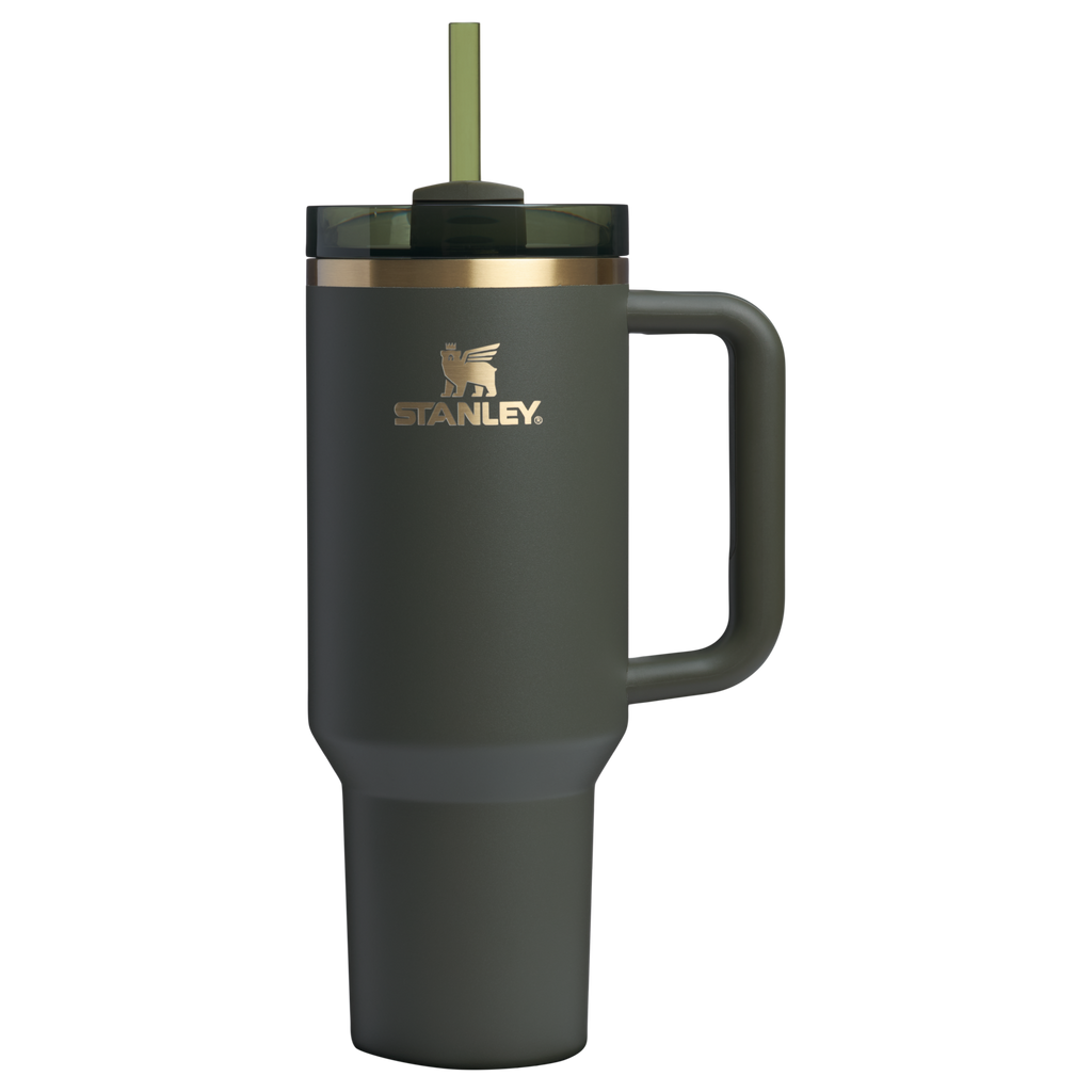 Splash-Resistant FlowState The Quencher H2.0 Flowstate Tumbler  | Stanley Create D332L - Premium Stainless Steel Straw Cup for All-Day Hydration Detail
