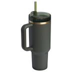 Splash-Resistant FlowState The Quencher H2.0 Flowstate Tumbler  | Stanley Create D332L - Premium Stainless Steel Straw Cup for All-Day Hydration Detail