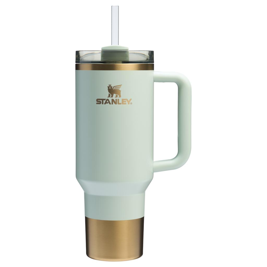 Splash-Resistant FlowState The Quencher H2.0 Flowstate Tumbler  | Stanley Create D332L - Premium Stainless Steel Straw Cup for All-Day Hydration Detail