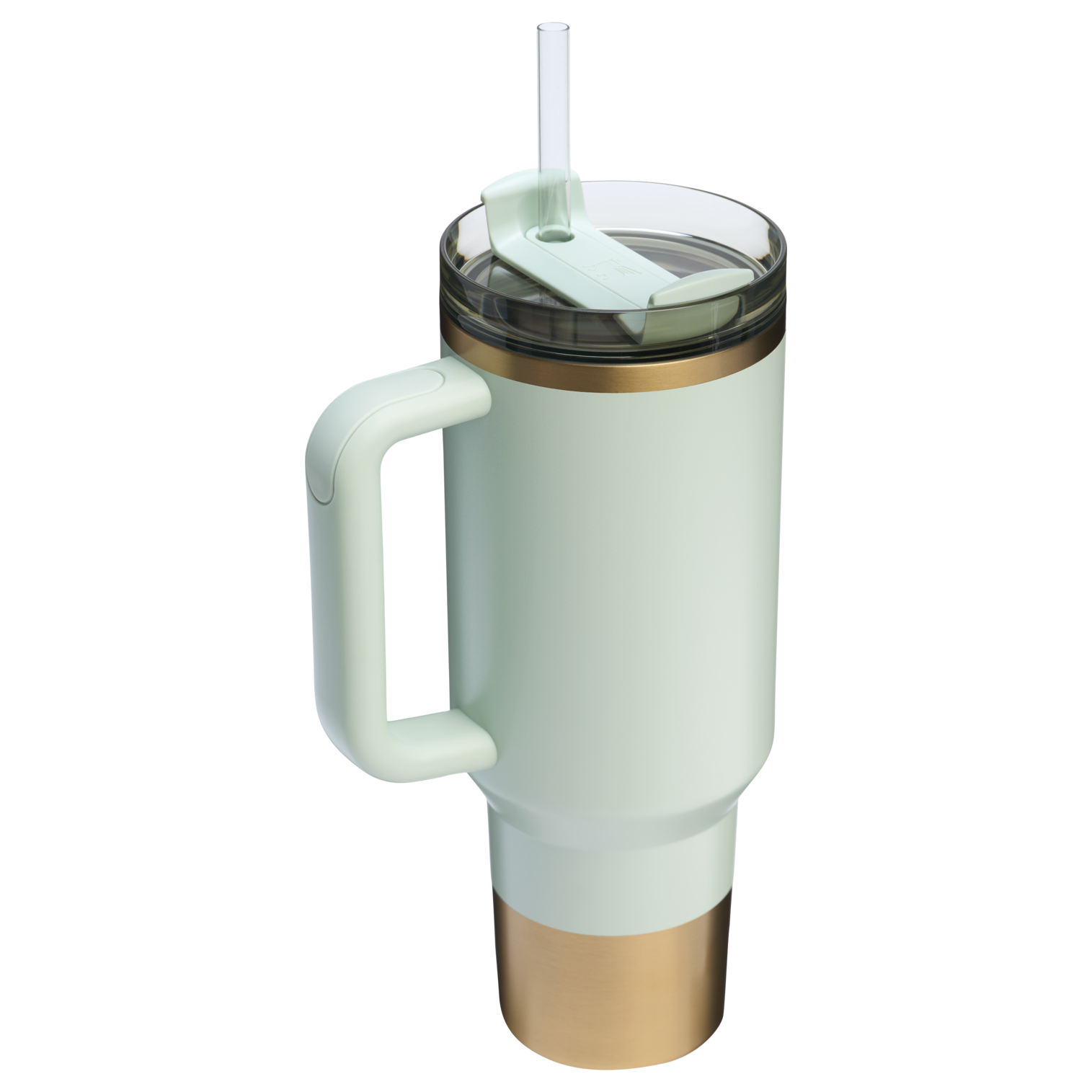 Splash-Resistant FlowState The Quencher H2.0 Flowstate Tumbler  | Stanley Create D332L - Premium Stainless Steel Straw Cup for All-Day Hydration Detail