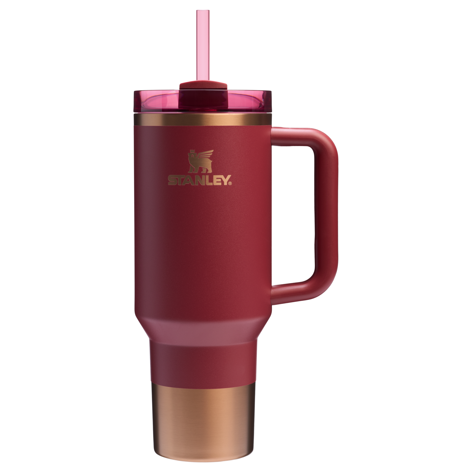 Splash-Resistant FlowState The Quencher H2.0 Flowstate Tumbler  | Stanley Create D332L - Premium Stainless Steel Straw Cup for All-Day Hydration Detail