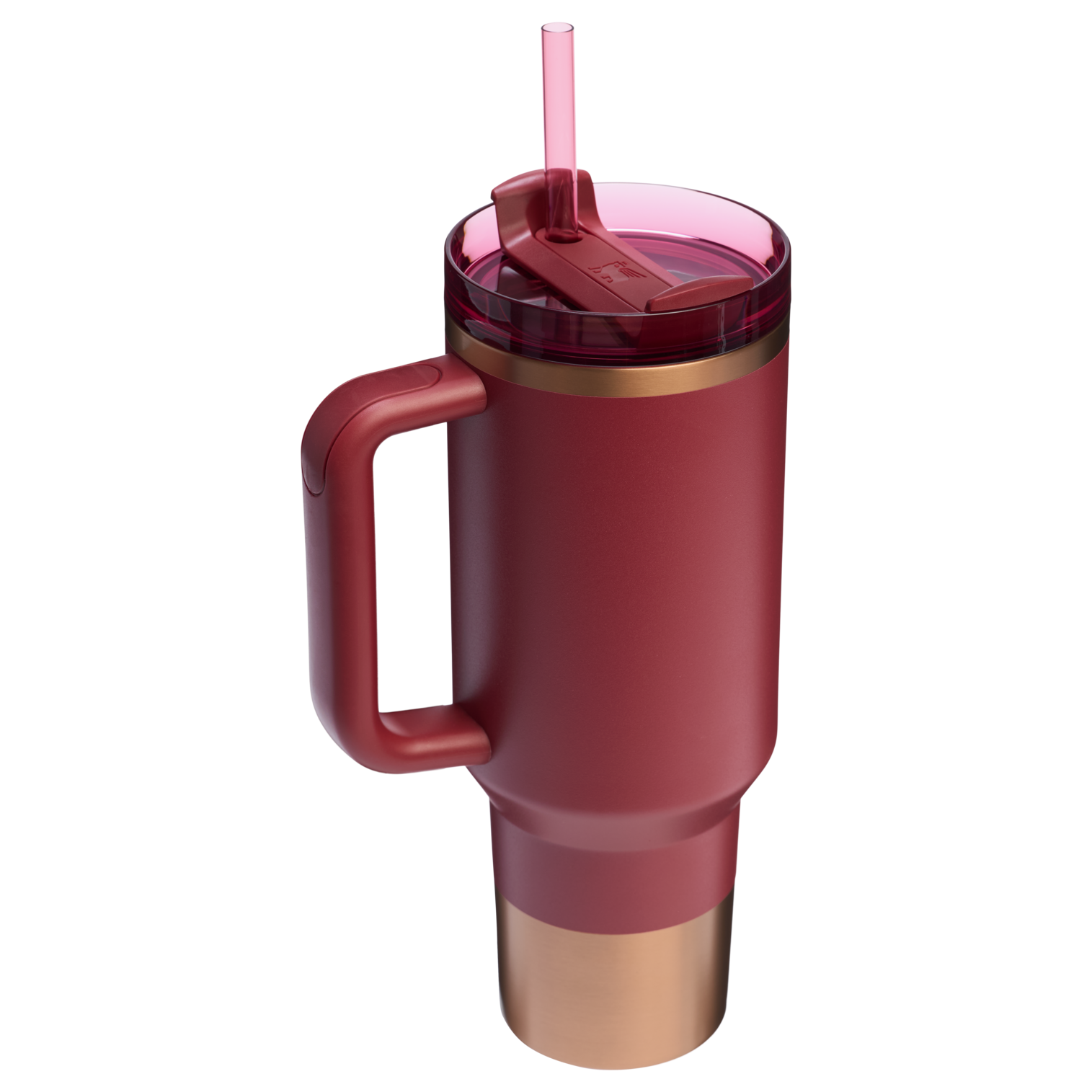 Splash-Resistant FlowState The Quencher H2.0 Flowstate Tumbler  | Stanley Create D332L - Premium Stainless Steel Straw Cup for All-Day Hydration Detail