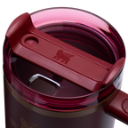 Splash-Resistant FlowState The Quencher H2.0 Flowstate Tumbler  | Stanley Create D332L - Premium Stainless Steel Straw Cup for All-Day Hydration Detail