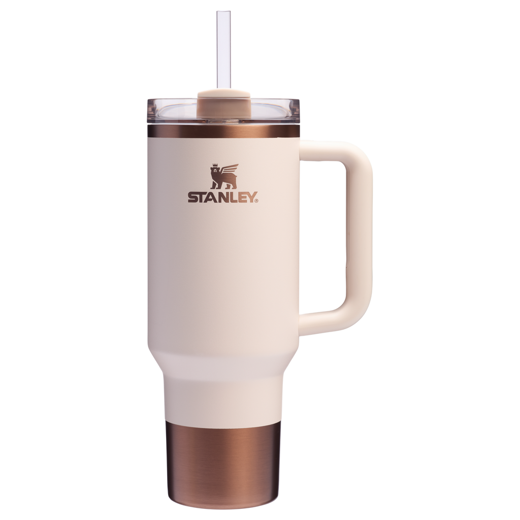 Splash-Resistant FlowState The Quencher H2.0 Flowstate Tumbler  | Stanley Create D332L - Premium Stainless Steel Straw Cup for All-Day Hydration Detail