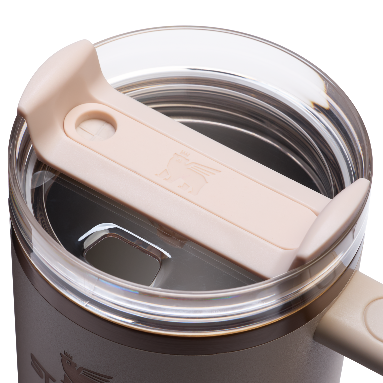 Splash-Resistant FlowState The Quencher H2.0 Flowstate Tumbler  | Stanley Create D332L - Premium Stainless Steel Straw Cup for All-Day Hydration Detail
