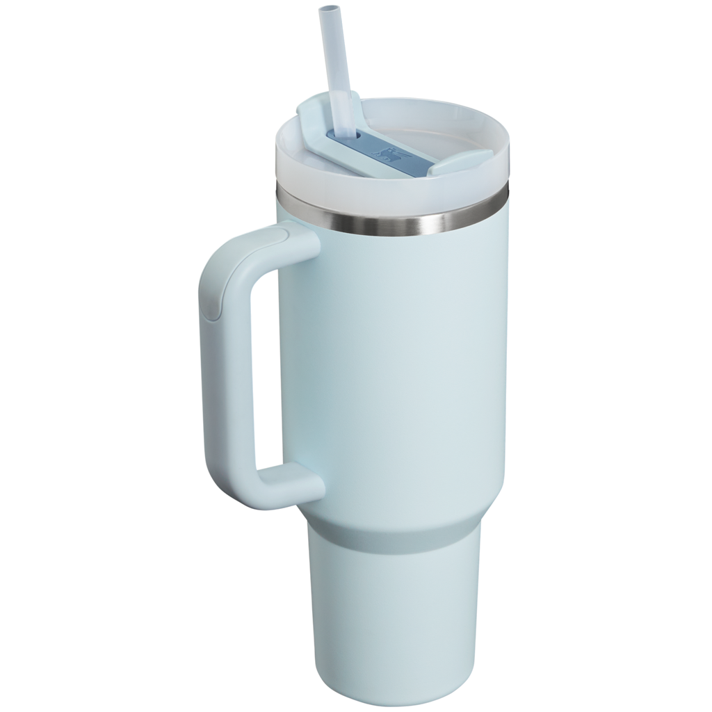 Splash-Resistant FlowState The Quencher H2.0 Flowstate Tumbler  | Stanley Create D332L - Premium Stainless Steel Straw Cup for All-Day Hydration Detail
