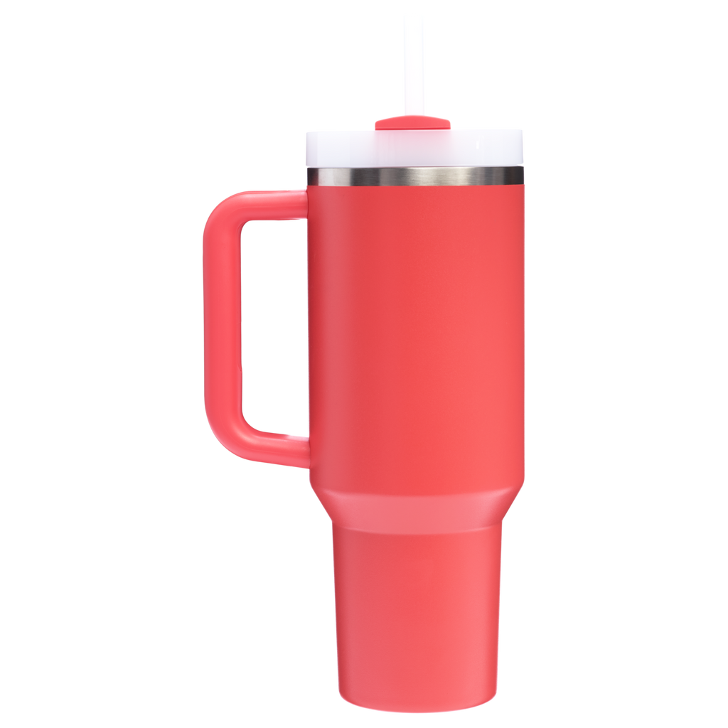 Splash-Resistant FlowState The Quencher H2.0 Flowstate Tumbler  | Stanley Create D332L - Premium Stainless Steel Straw Cup for All-Day Hydration Detail