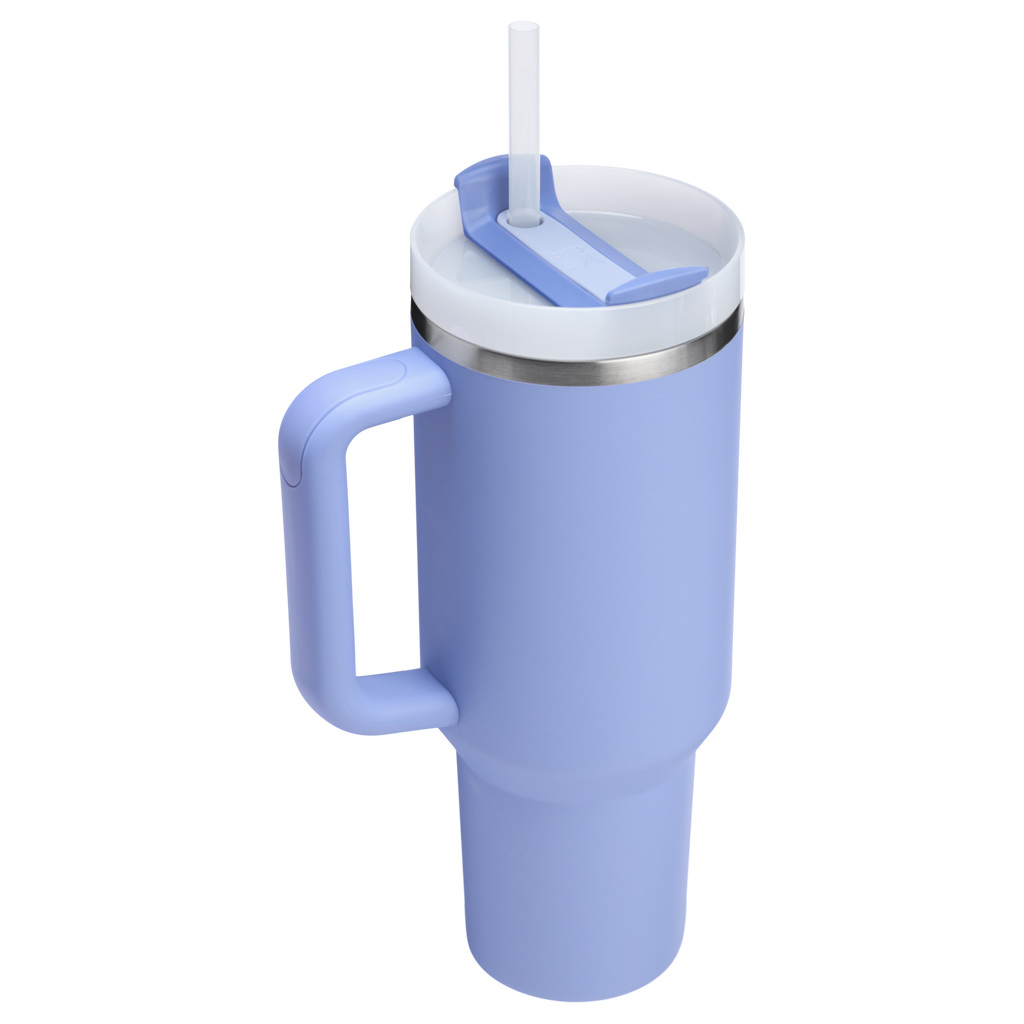 Splash-Resistant FlowState The Quencher H2.0 Flowstate Tumbler  | Stanley Create D332L - Premium Stainless Steel Straw Cup for All-Day Hydration Detail