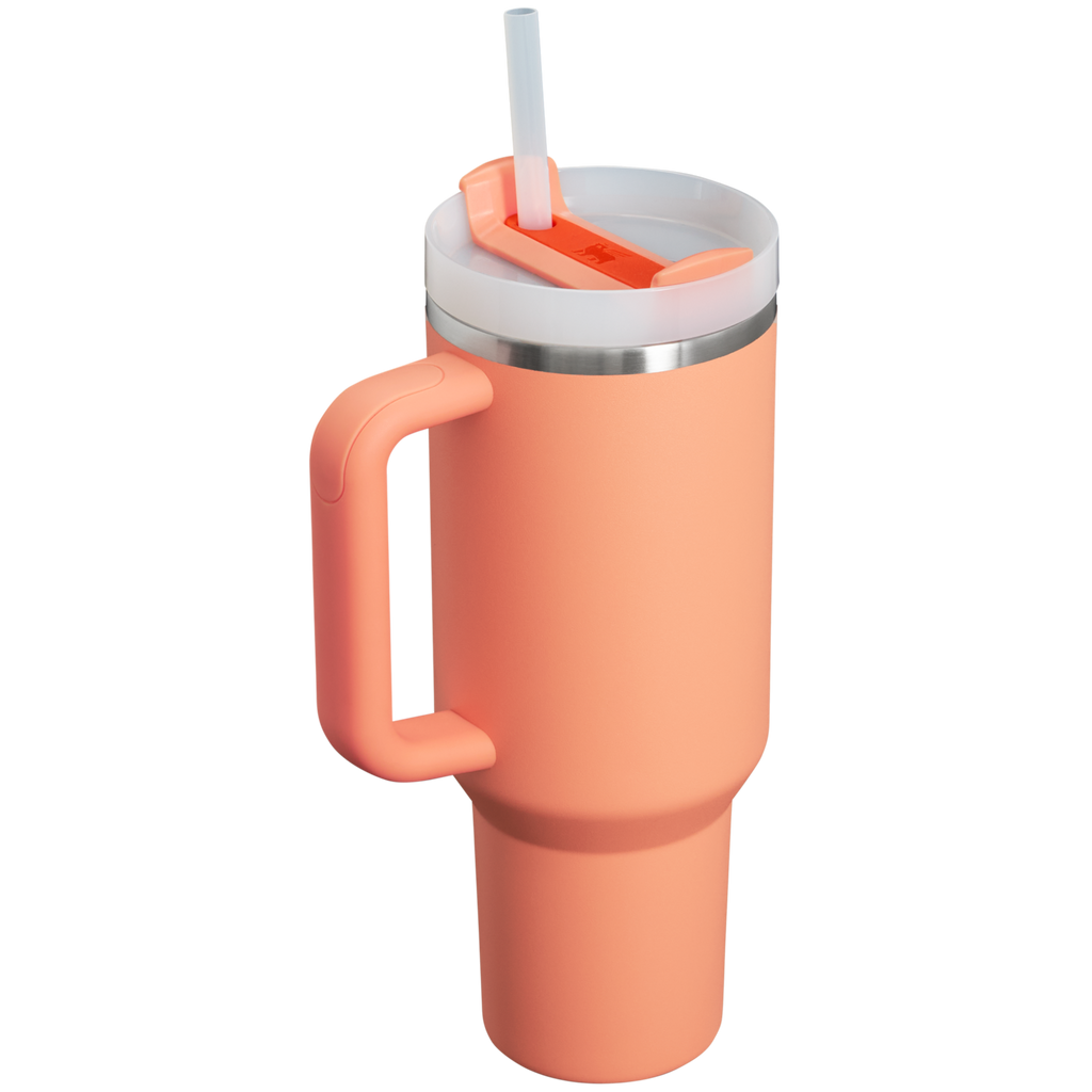 Splash-Resistant FlowState The Quencher H2.0 Flowstate Tumbler  | Stanley Create D332L - Premium Stainless Steel Straw Cup for All-Day Hydration Detail