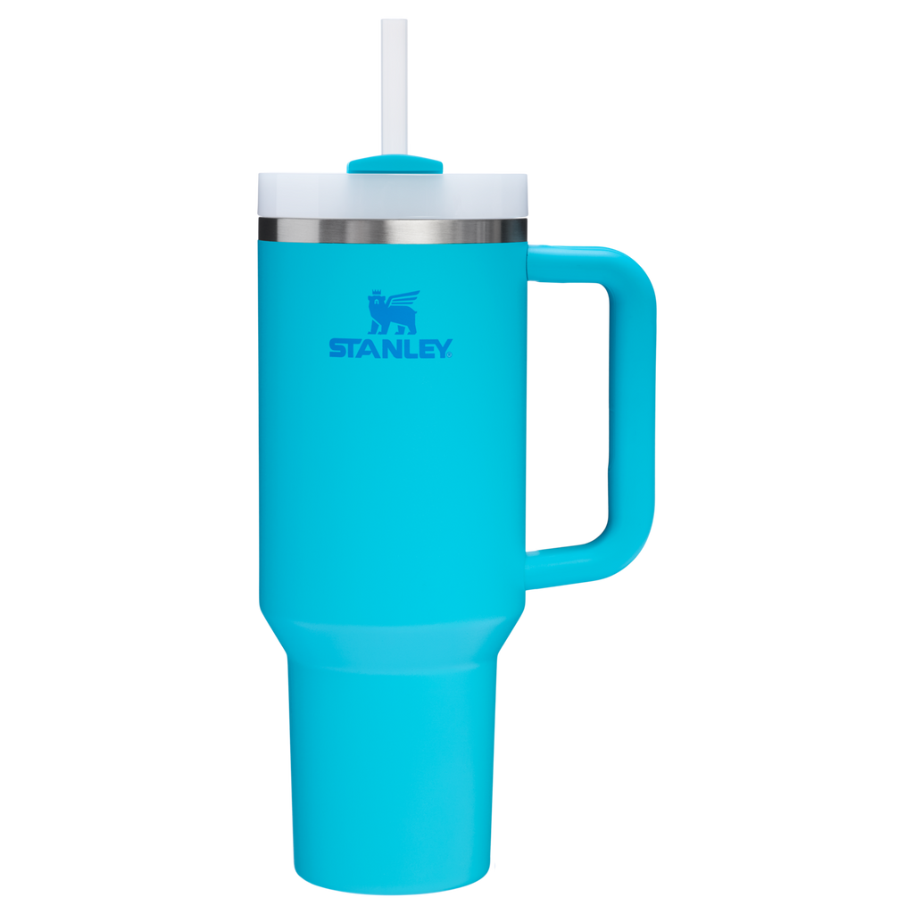 Splash-Resistant FlowState The Quencher H2.0 Flowstate Tumbler  | Stanley Create D332L - Premium Stainless Steel Straw Cup for All-Day Hydration Detail