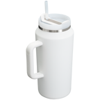 Splash-Resistant FlowState The Quencher H2.0 Flowstate Tumbler D033Q - Double-Wall Vacuum Insulated Travel Tumbler with Straw Detail
