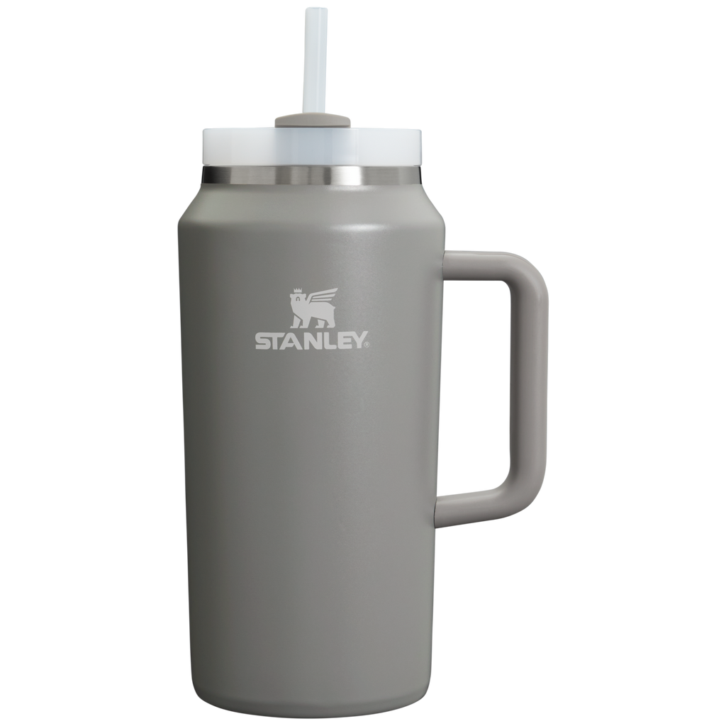Insulated Travel The Quencher H2.0 Flowstate Tumbler D365U - 40oz Large Capacity Car-Cup Friendly Quencher - Stone