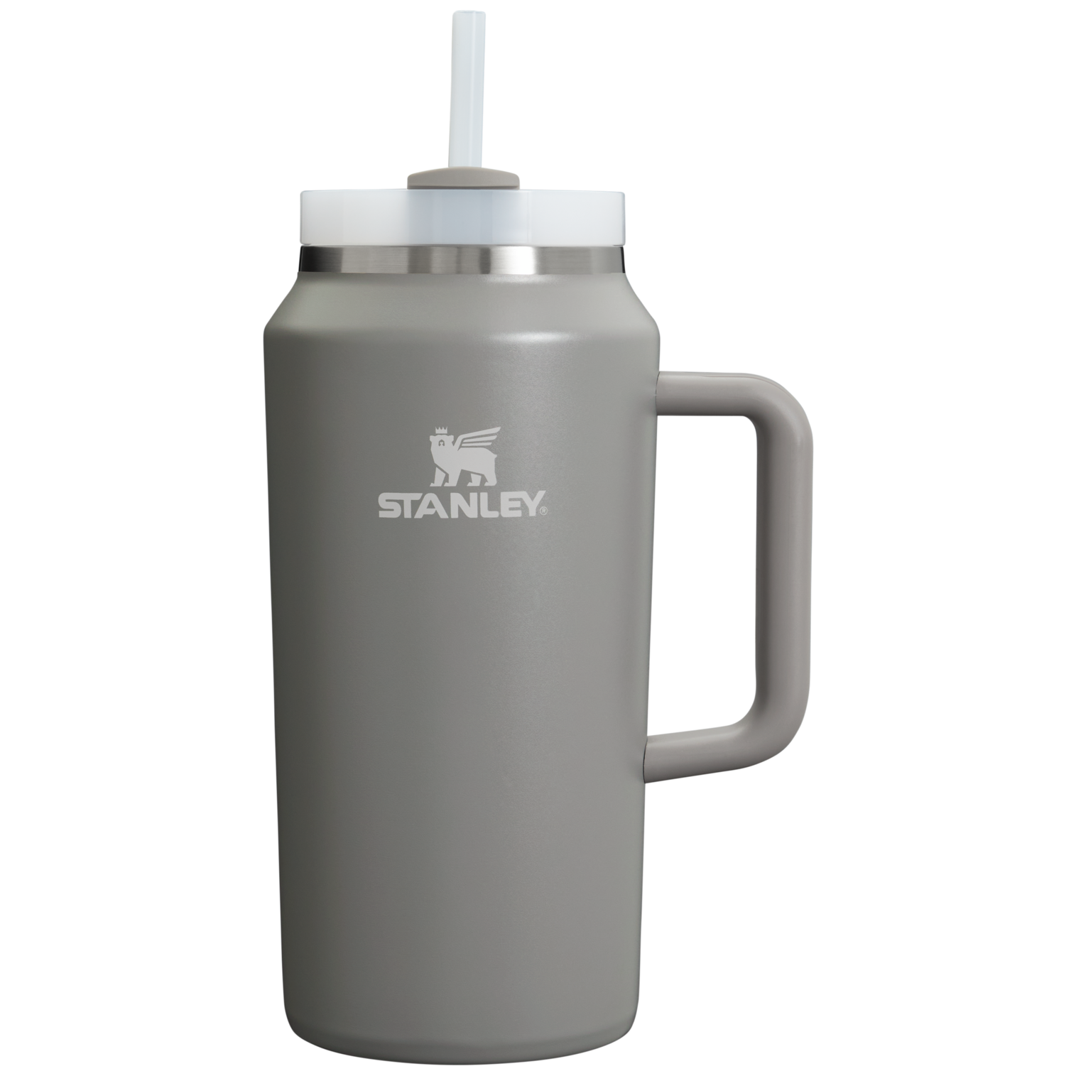 Insulated Travel The Quencher H2.0 Flowstate Tumbler D365U - 40oz Large Capacity Car-Cup Friendly Quencher - Stone