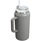 Splash-Resistant FlowState The Quencher H2.0 Flowstate Tumbler D033Q - Double-Wall Vacuum Insulated Travel Tumbler with Straw Detail