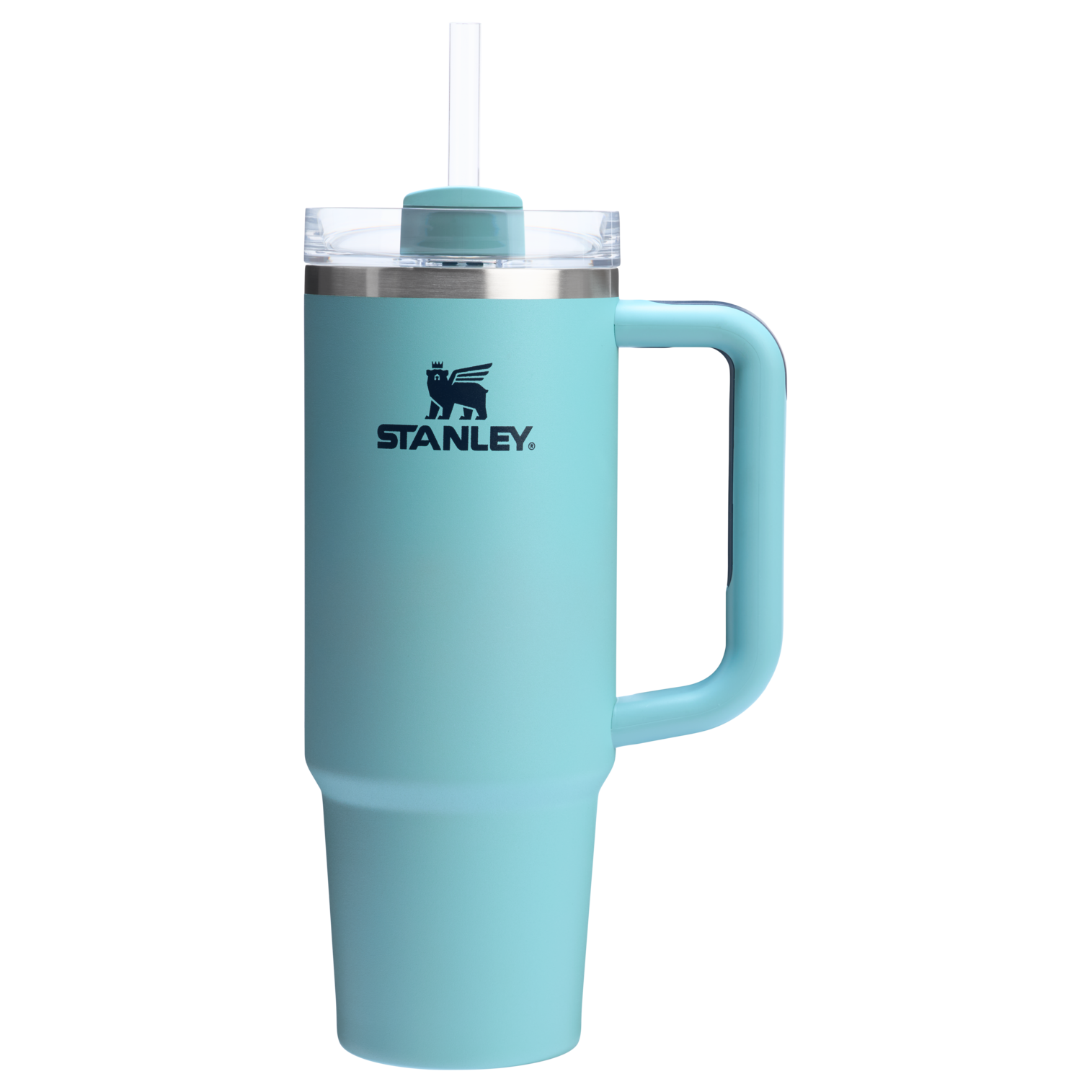 Insulated Travel The Quencher H2.0 Flowstate Tumbler | Stanley Create D331C - Double-Wall Vacuum Insulated Travel Tumbler with Straw Detail