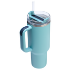 Splash-Resistant FlowState The Quencher H2.0 Flowstate Tumbler  | Stanley Create D332L - Premium Stainless Steel Straw Cup for All-Day Hydration Detail