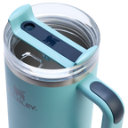 Splash-Resistant FlowState The Quencher H2.0 Flowstate Tumbler  | Stanley Create D332L - Premium Stainless Steel Straw Cup for All-Day Hydration Detail