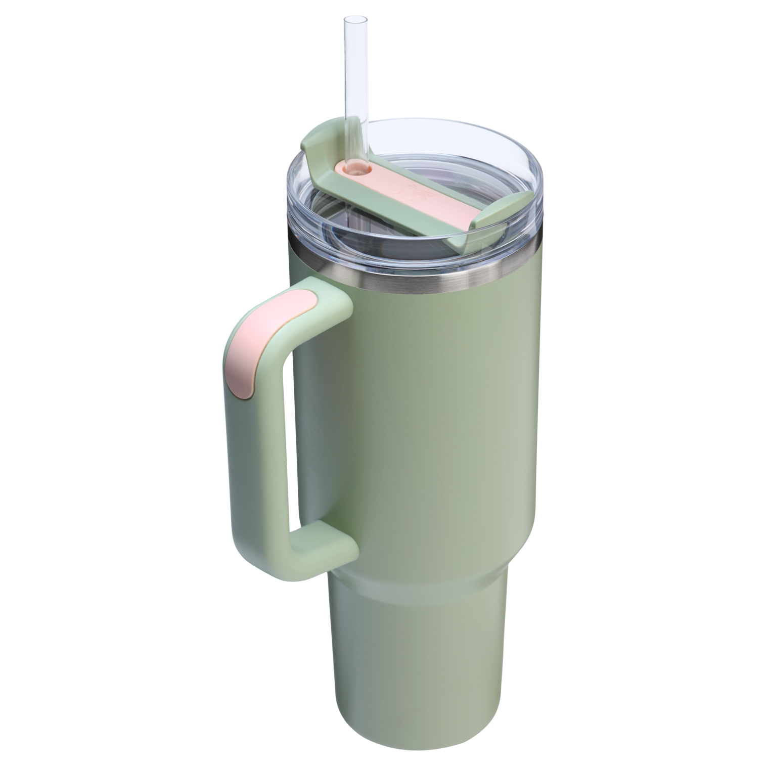 Splash-Resistant FlowState The Quencher H2.0 Flowstate Tumbler  | Stanley Create D332L - Premium Stainless Steel Straw Cup for All-Day Hydration Detail