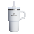 Double-Wall Vacuum The Quencher H2.O Flowstate Tumbler with Handle | Stanley Create D309N - Double-Wall Vacuum Insulated Travel Tumbler with Straw Detail