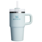 Double-Wall Vacuum The Quencher H2.O Flowstate Tumbler with Handle | Stanley Create D309N - Double-Wall Vacuum Insulated Travel Tumbler with Straw - Meadow