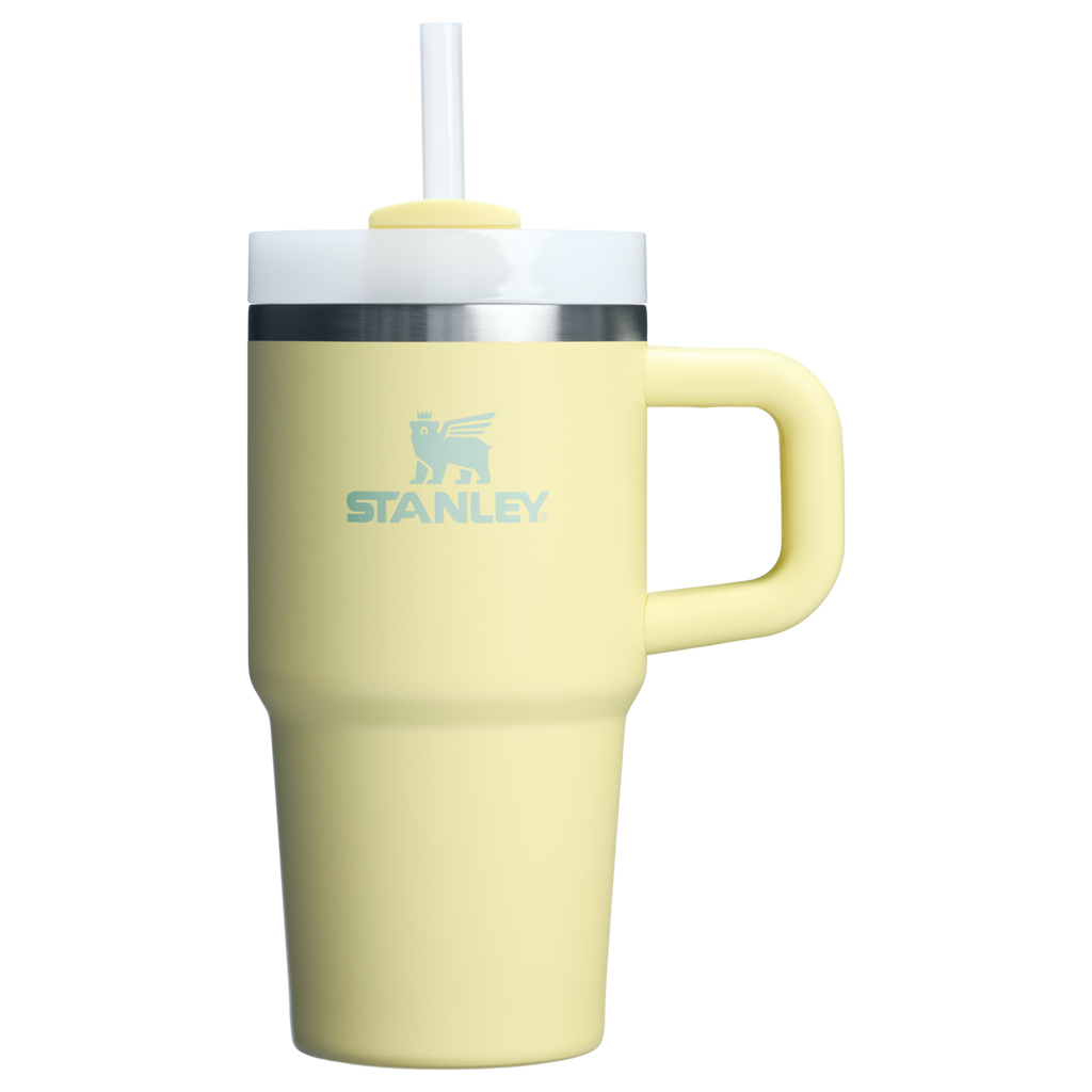Double-Wall Vacuum The Quencher H2.O Flowstate Tumbler D251V - Premium Stainless Steel Straw Cup for All-Day Hydration - Pomelo