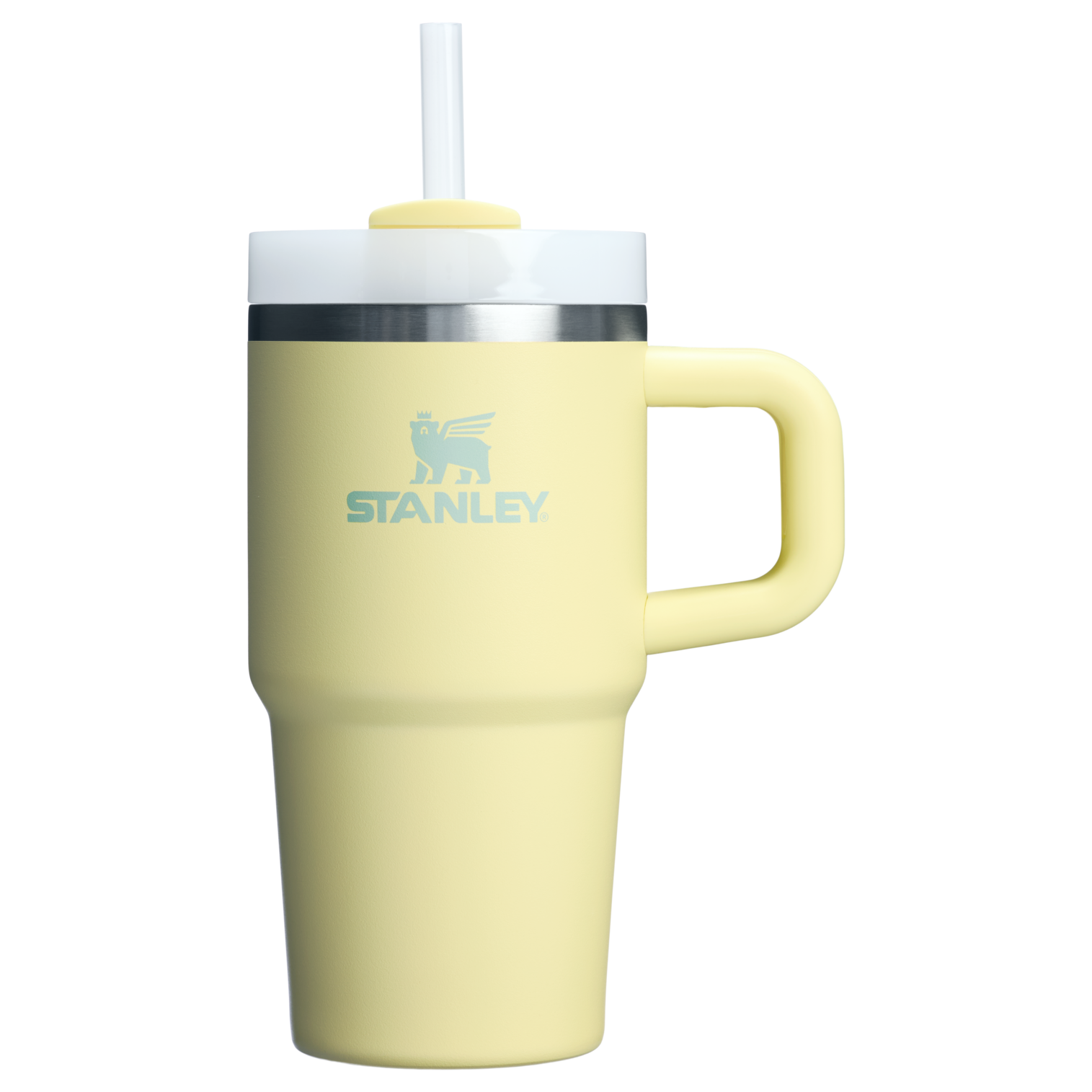 Double-Wall Vacuum The Quencher H2.O Flowstate Tumbler D251V - Premium Stainless Steel Straw Cup for All-Day Hydration - Pomelo
