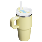 Double-Wall Vacuum The Quencher H2.O Flowstate Tumbler D069R - Premium Stainless Steel Straw Cup for All-Day Hydration Detail