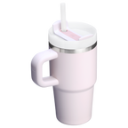 Double-Wall Vacuum The Quencher H2.O Flowstate Tumbler with Handle | Stanley Create D309N - Double-Wall Vacuum Insulated Travel Tumbler with Straw Detail