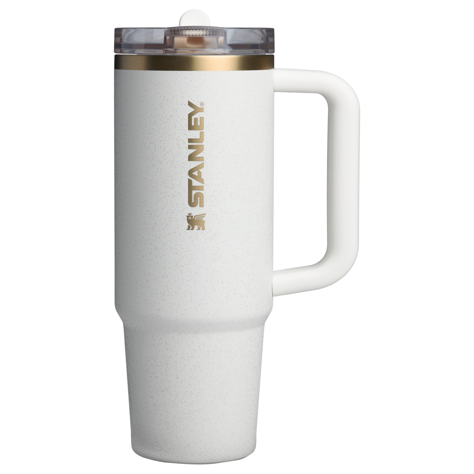 Insulated Travel The Quencher H2.0 Flowstate Tumbler | Stanley Create D331C - Double-Wall Vacuum Insulated Travel Tumbler with Straw Detail