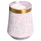 Shatterproof Luxury Stanley 1913 x LoveShackFancy Holiday Reserve Wine Tumbler D204X - Shatterproof Flavor-Preserving Cocktail Tumbler with Lid Detail