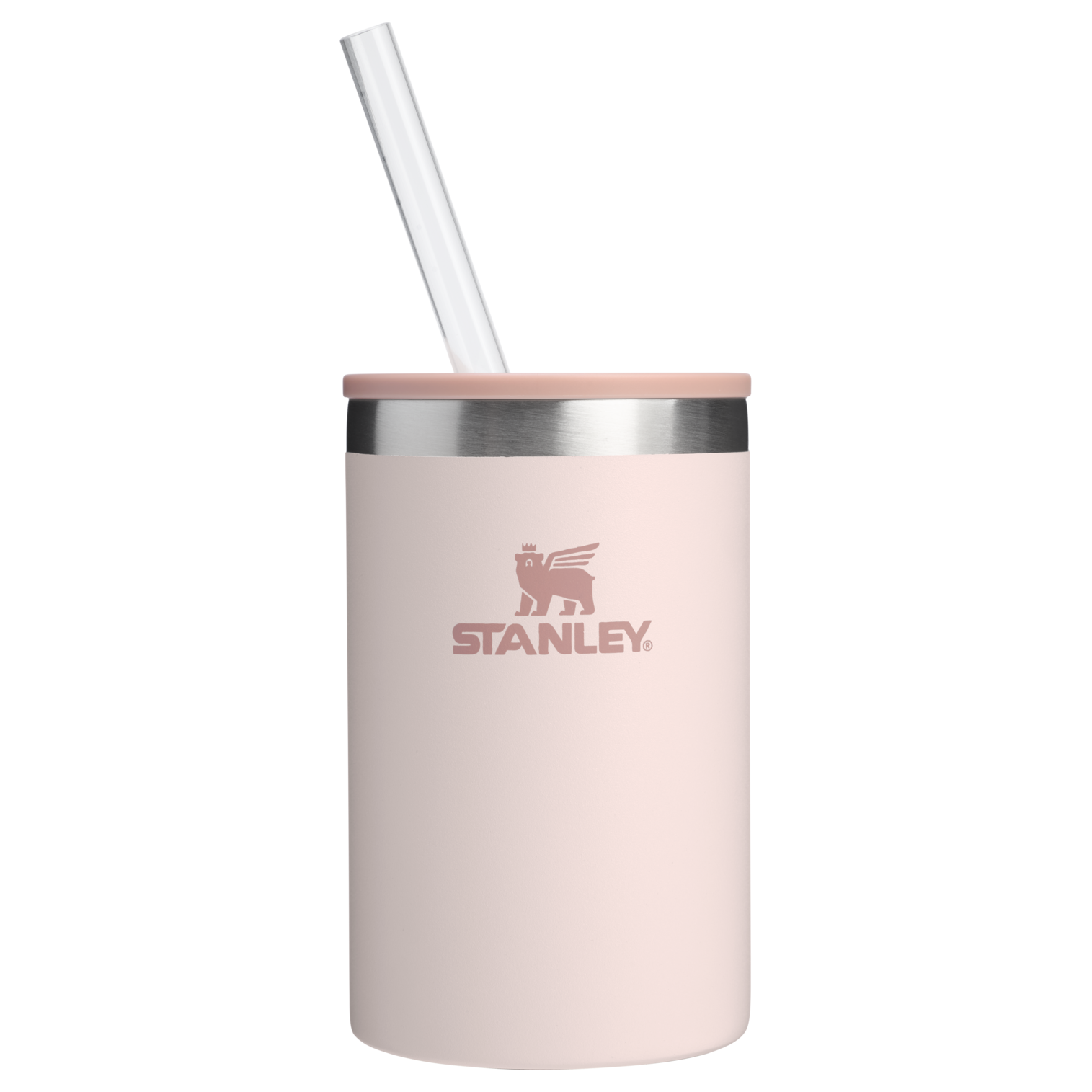 Portable Mini The Everyday Can Cooler Cup | Stanley Create D313H - Leak-Proof Insulated Mini Cooler Bag for Lunch - Rose Quartz