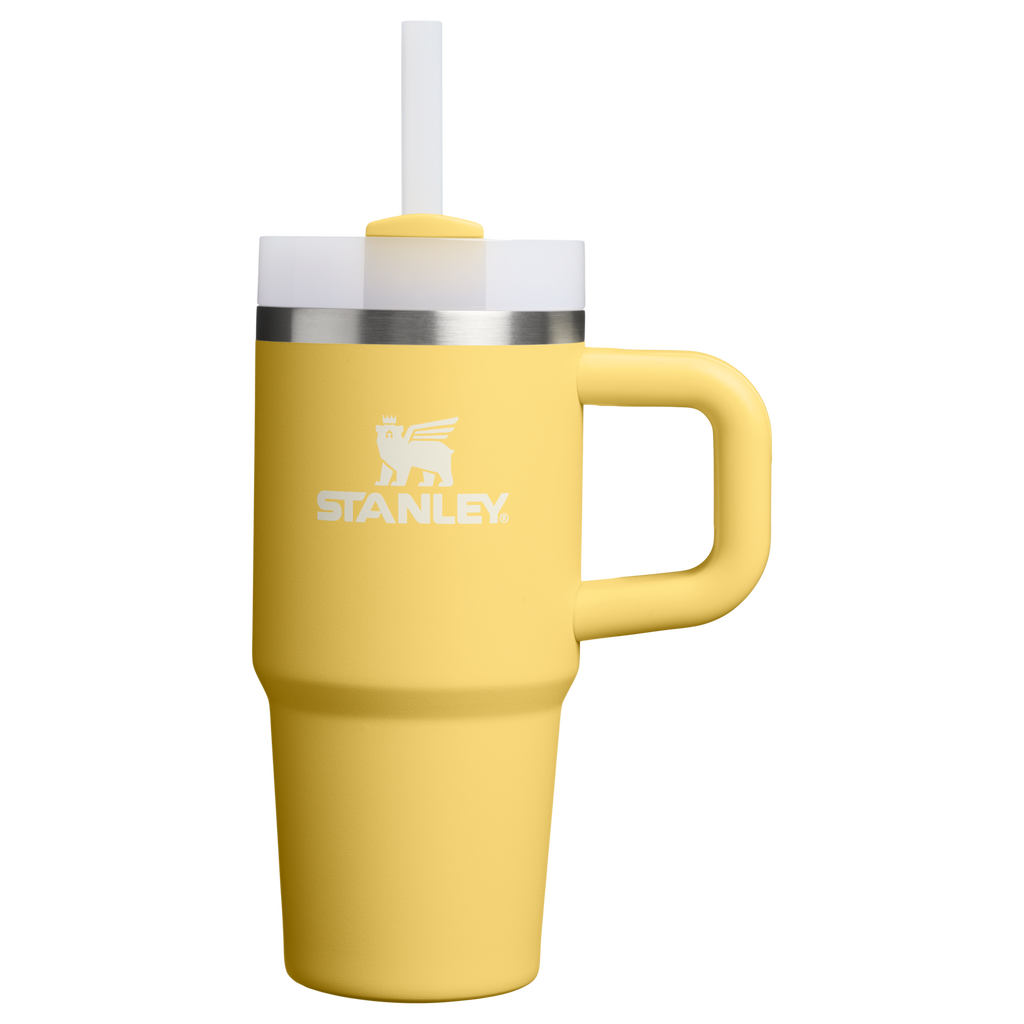 Splash-Resistant FlowState The Quencher H2.O Flowstate Tumbler D068Z - 40oz Large Capacity Car-Cup Friendly Quencher - Daffodil