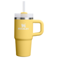 Splash-Resistant FlowState The Quencher H2.O Flowstate Tumbler D068Z - 40oz Large Capacity Car-Cup Friendly Quencher - Daffodil