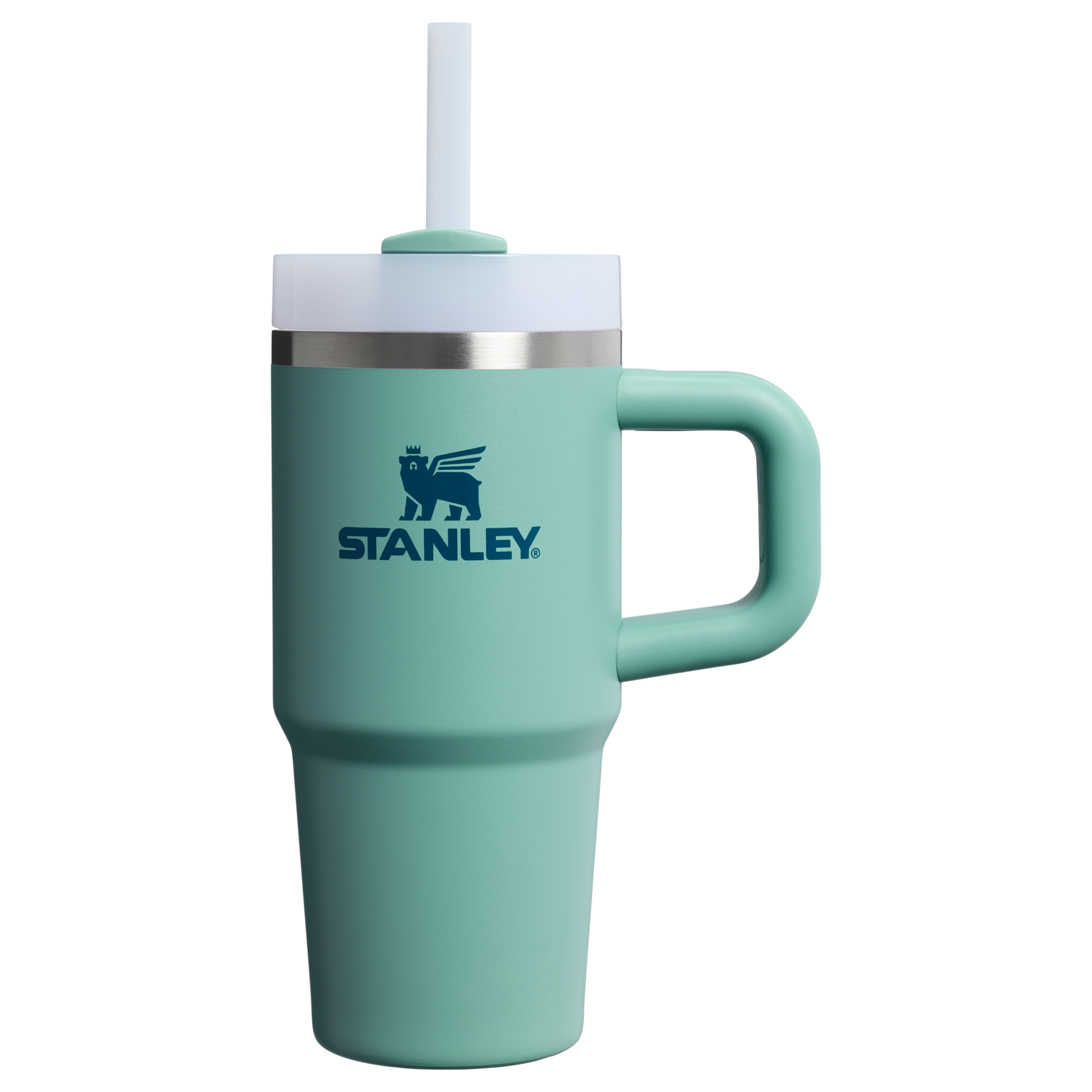 Splash-Resistant FlowState The Quencher H2.O Flowstate Tumbler D068Z - 40oz Large Capacity Car-Cup Friendly Quencher - Spring Green