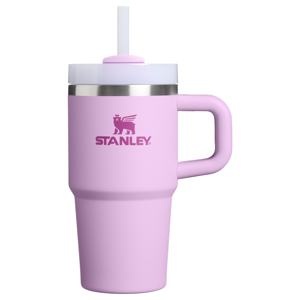 Double-Wall Vacuum The Quencher H2.O Flowstate Tumbler | Stanley Create D274S - 40oz Large Capacity Car-Cup Friendly Quencher - Soft Orchid