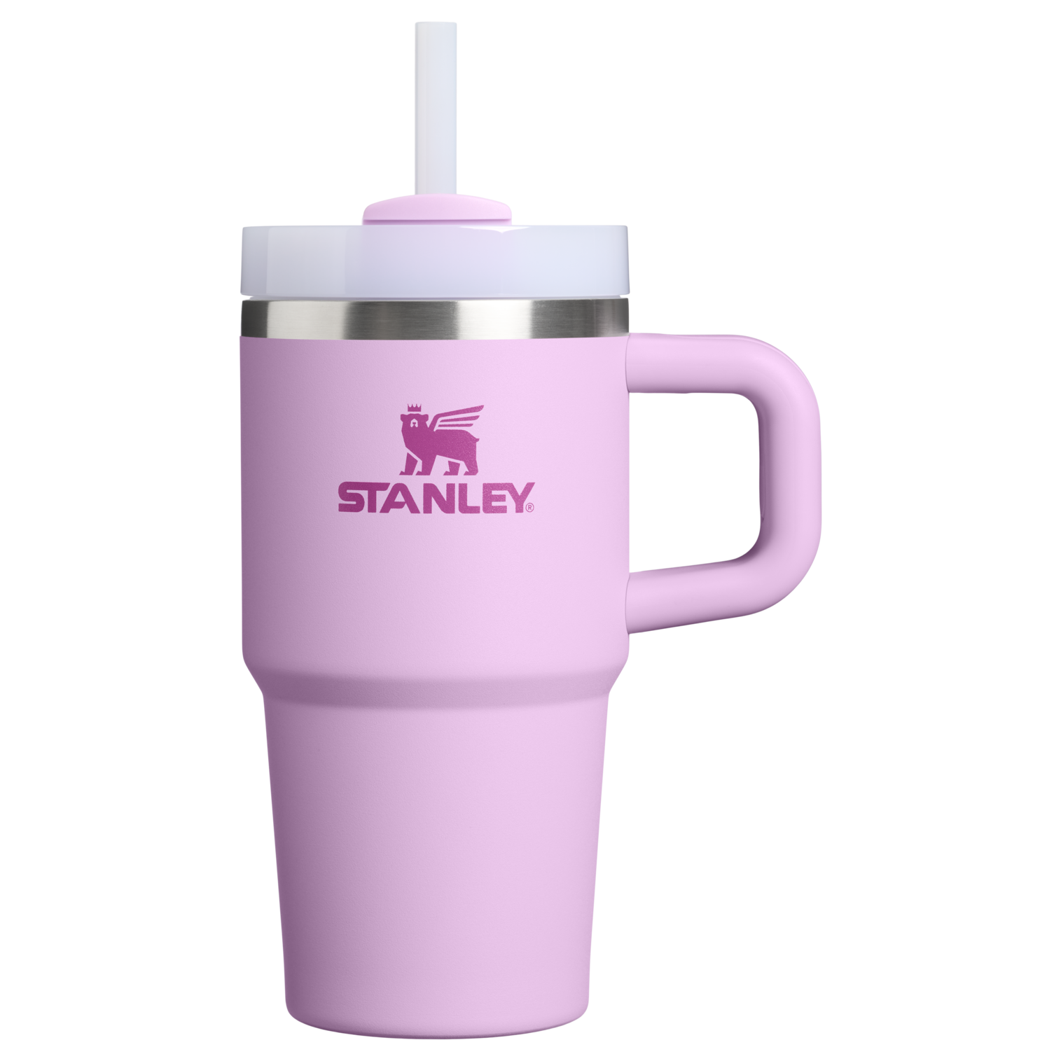 Double-Wall Vacuum The Quencher H2.O Flowstate Tumbler D069R - Premium Stainless Steel Straw Cup for All-Day Hydration - Soft orchid