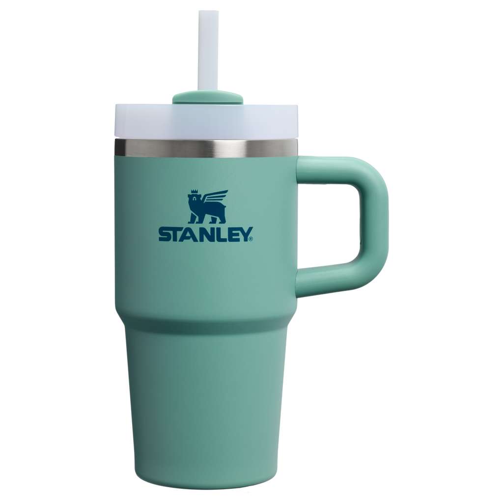 Double-Wall Vacuum The Quencher H2.O Flowstate Tumbler D069R - Premium Stainless Steel Straw Cup for All-Day Hydration - Spring Green