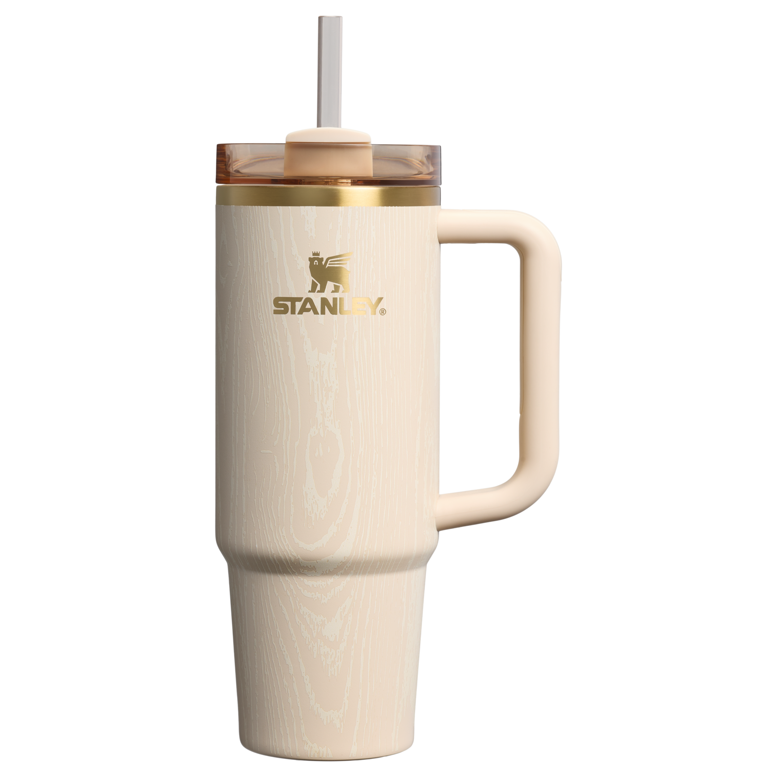 Double-Wall Vacuum The Cheers & Cheer Quencher H2.0 Flowstate Tumbler D189S - Double-Wall Vacuum Insulated Travel Tumbler with Straw - Birch Woodgrain