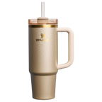 Double-Wall Vacuum The Cheers & Cheer Quencher H2.0 Flowstate Tumbler D189S - Double-Wall Vacuum Insulated Travel Tumbler with Straw - Prosecco Shimmer