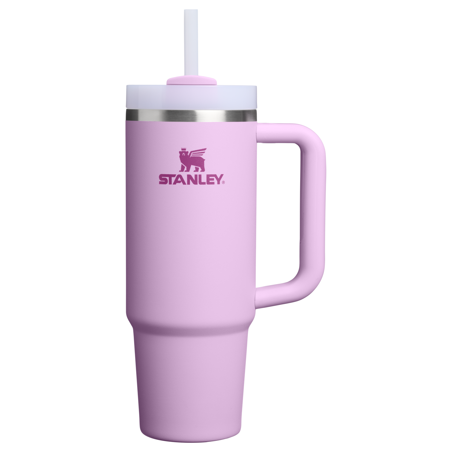 Double-Wall Vacuum The Quencher H2.0 Flowstate Tumbler D051L - Double-Wall Vacuum Insulated Travel Tumbler with Straw - Soft Orchid