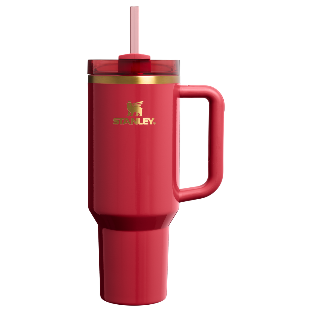 Large Capacity The Cheers & Cheer Quencher H2.0 Flowstate Tumbler D188Q - FlowState 3-Position Lid Insulated Travel Mug - Holly Berry Gloss