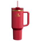 Large Capacity The Cheers & Cheer Quencher H2.0 Flowstate Tumbler D188Q - FlowState 3-Position Lid Insulated Travel Mug - Holly Berry Gloss