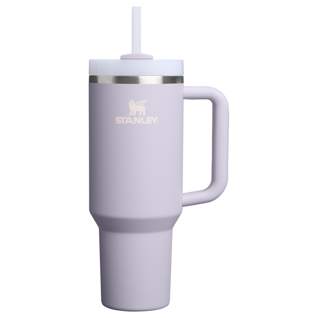 Large Capacity The Quencher H2.0 Flowstate Tumbler D050X - Premium Stainless Steel Straw Cup for All-Day Hydration - Purple Dust